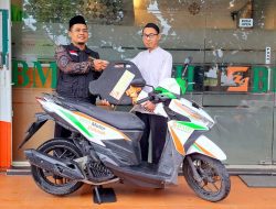 BMH Jatim Salurkan Motor untuk Dai Tangguh  yang Bertugas di Hidayatullah Bromo