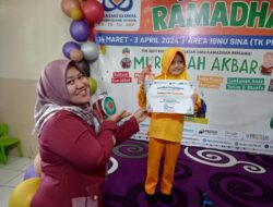 Semarak Muroja’ah Akbar Sesi II Siswa/i Kelompok B Sekolah KB-TK Prestasi Global