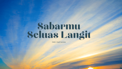 puisi sabarmum seluas langit
