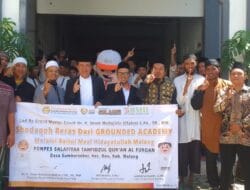 Grounded Academy Berbagi Beras dengan Pesantren Binaan Laznas BMH