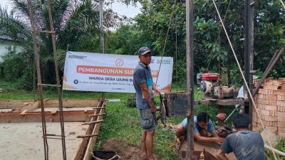 BMH Sumut Mulai Mengerjakan Sumur Bor untuk Anak Asuh Panti Asuhan Tunas Bangsa di Labuhan Batu
