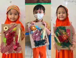 KB -TK Prestasi Global-Depok  Siapkan Kegiatan Seni Kriya