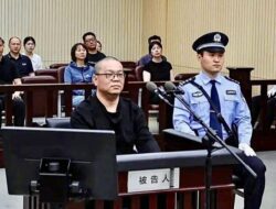 Mantan Pejabat di China Divonis Hukuman Mati karena Korupsi Rp. 2,4 Triliun