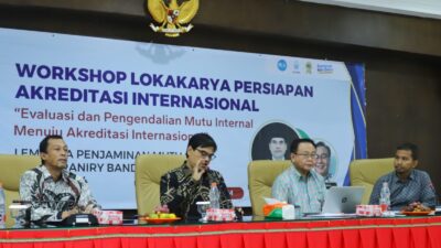 LPM UIN Ar-Raniry Gelar Lokakarya Persiapan Akreditasi Internasional