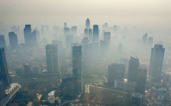 Udara Jakarta Terburuk di Dunia