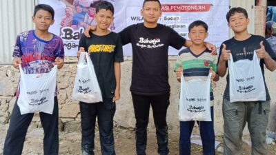 Senyum Bahagia Santri Penghafal Al-Qur’an Dapat Hewan Qurban dari BMH