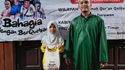 Qurban Tanpa Batas 1445 H di Berau: 22 Sapi dan 3 Kambing Bahagiakan 2.095 Penerima Manfaat