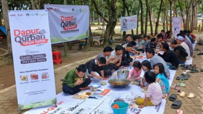 Semarakkan Idul Adha, BMH Hadirkan Dapur Qurban Untuk Santri Tahfidz