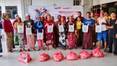 Senyum Bahagia Warga Desa Curah Dukuh Pasuruan Dapat Qurban dari BMH