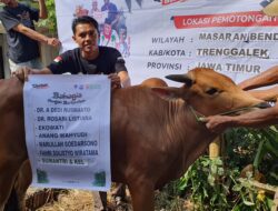 Qurban BMH Hangatkan Hati Warga Desa Tertinggal dan Rawan Kekeringan di Trenggalek