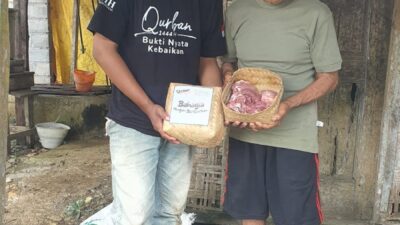 BMH Ukir Senyuman dengan Qurban di Wilayah Sepi Qurban di Tulungagung