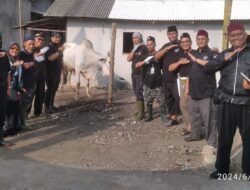 Juleha dan Zitline Tebar Qurban di Bandar Lampung