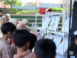 Serunya   Pameran Seni Lukis di Sekolah Prestasi Global, Depok