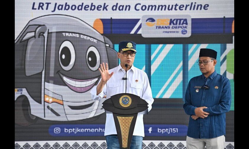 Peluncuran BISKITA Trans Depok