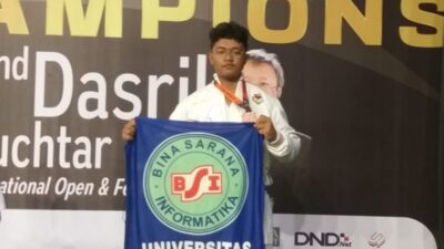 Universitas BSI di Kejuaraan Karate Internasional