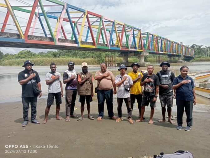 KPU Kabupaten Sarmi Lakukan Monitoring ke Distrik Tor Atas