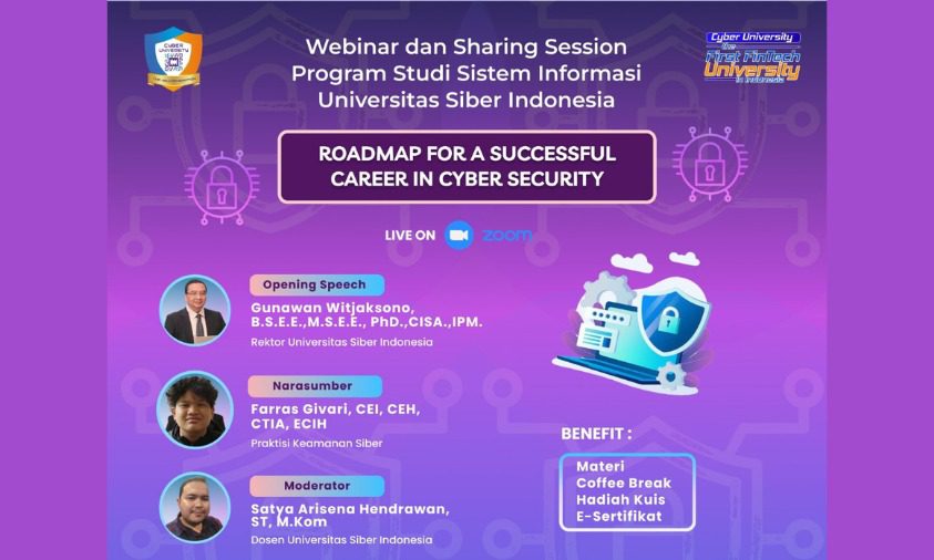 Sharing Session bertajuk “Roadmap for a Successful Career in Cyber Security”