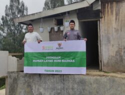Bersama Baznas  RI, BMH Bedah Rumah Dai Pedalaman Suku Tengger