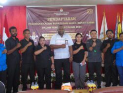 Bawaslu Lakukan Pengawasan Pendaftaran Pasangan Bakal Calon Bupati dan Wakil Bupati Sarmi
