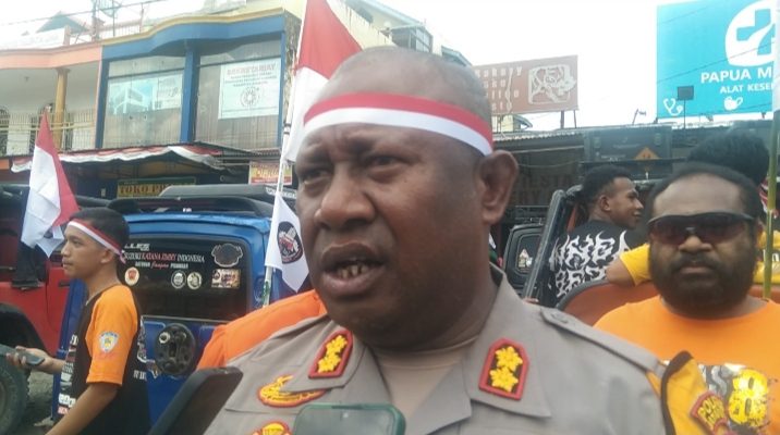 Kapolres Jayapura. AKBP. Umar Nasatekay, S.I.K.
