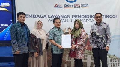 Serah Terima SK Prodi Informatika Program Doktoral