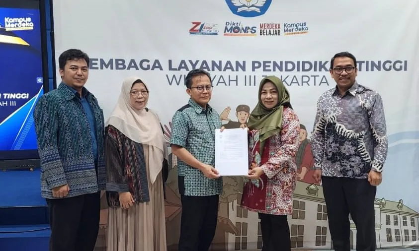 Serah Terima SK Prodi Informatika Program Doktoral