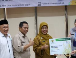 Lakukan Peluncuran dan Sosialisasi Zakat, Baznas Depok Serahkan NPWZ kepada RSUD KiSA Depok