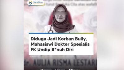 mahasiswa undip alami perundungan atau bullying berakhir bunuh diri