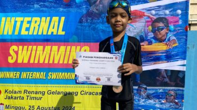 Siswa SD Prestasi Global (PresGo) Raih Prestasi Membanggakan  dalam Lomba Renang