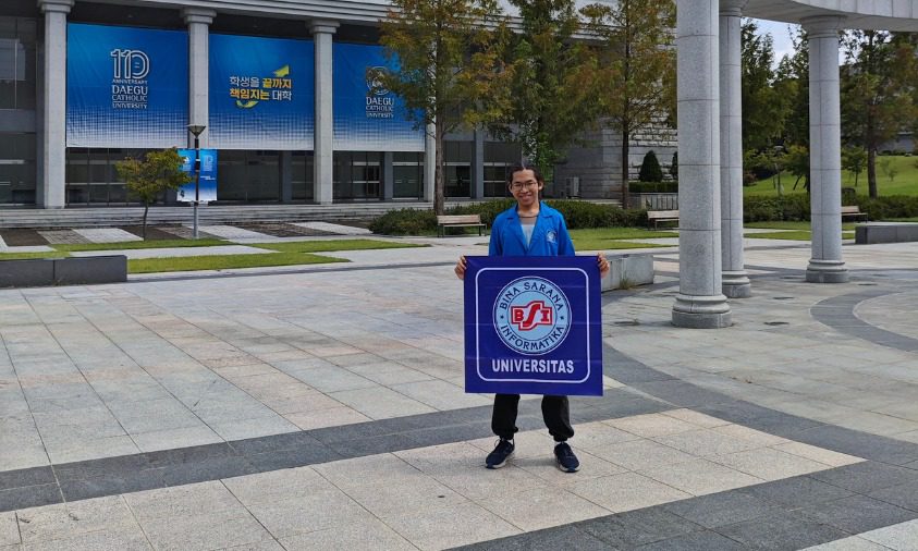 Mahasiswa Universitas BSI di DCU Korea Selatan