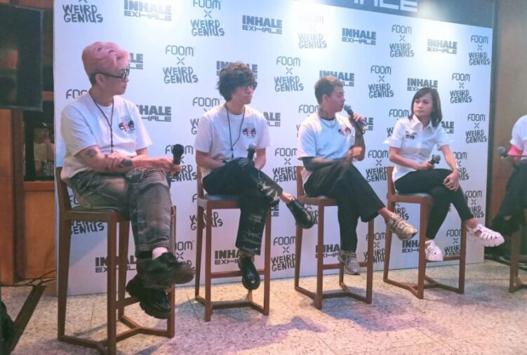 Press Confrence Foom X Weird Genius