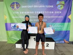 Siswa SMP Prestasi Global Cemerlang di Ajang Renang Jaya Yudha