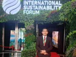 Rahmad Syah Putra Wakili Indonesia di Indonesia Internasional Sustainability Forum 2024