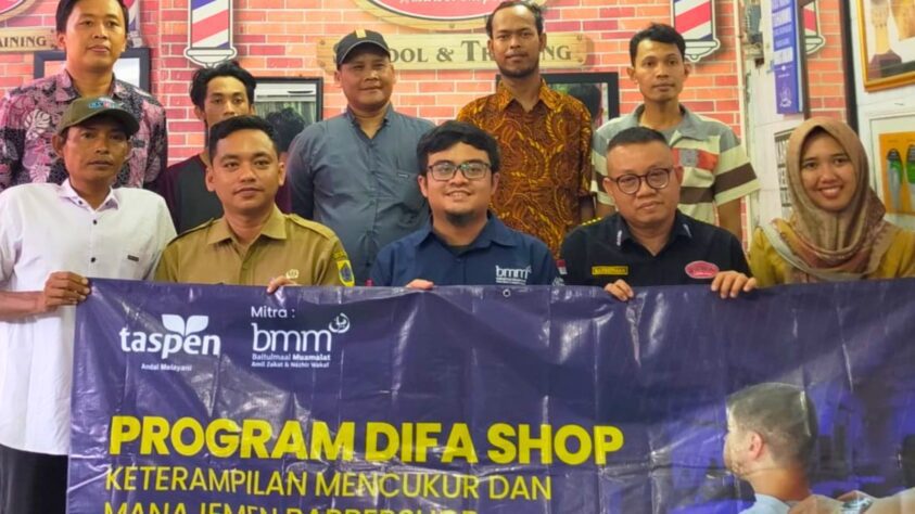 Kolaborasi TASPEN dan BMM Lakukan Launching Program Pelatihan Untuk Difabel