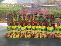 Siswa SMP Prestasi Global-Depok, Tampilkan Tari Betawi di Acara Bulan Bahasa