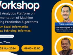 Kenalkan KNIME Pada Mahasiswa, Prodi Informatika UNM Akan Gelar Workshop Bersama Pakar