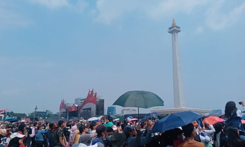 HUT TNI ke-79 di Monas