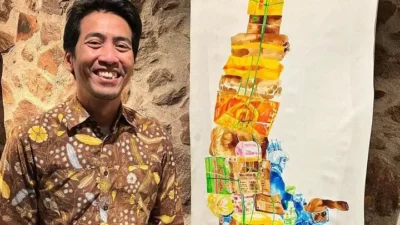 Ilustrator Indonesia Gelar Pameran Seni Tunggal Pertama di Jerman
