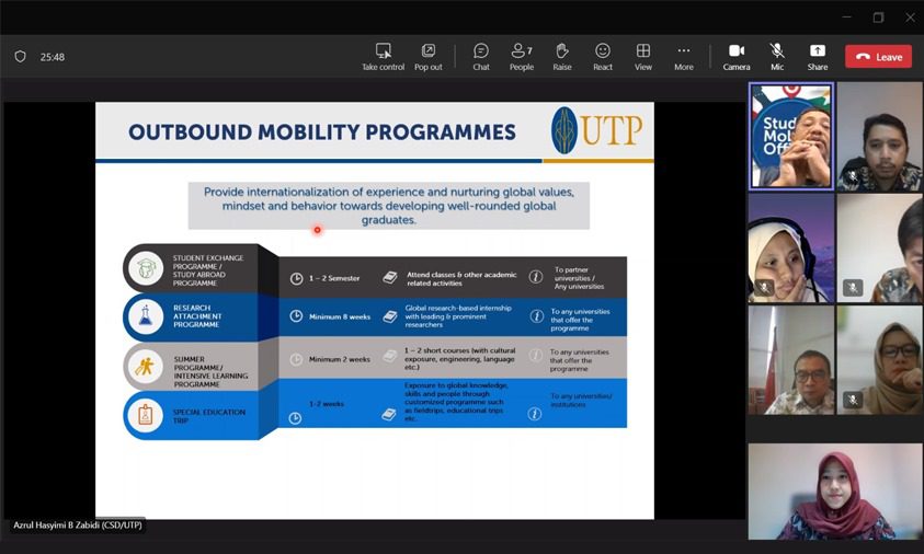 kerja sama cyber university dengan utp malaysia