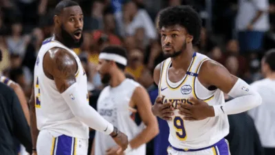 LeBron dan Bronny James Jadi Ayah-Anak Pertama yang Bermain Bersama di NBA