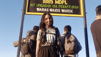 Naomi Daviola hilang di gunung slamet