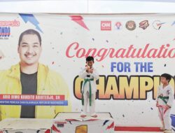 Siswa SD Prestasi Global Raih Emas pada Kejuaraan CNN Indonesia Taekwondo Championship Piala Menpora 2024