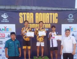 Siswa SMP Bosowa Al-Azhar Cilegon  Sabet Gelar Runner Up 200 Meter Gaya Ganti Perorangan Group 3 Putra