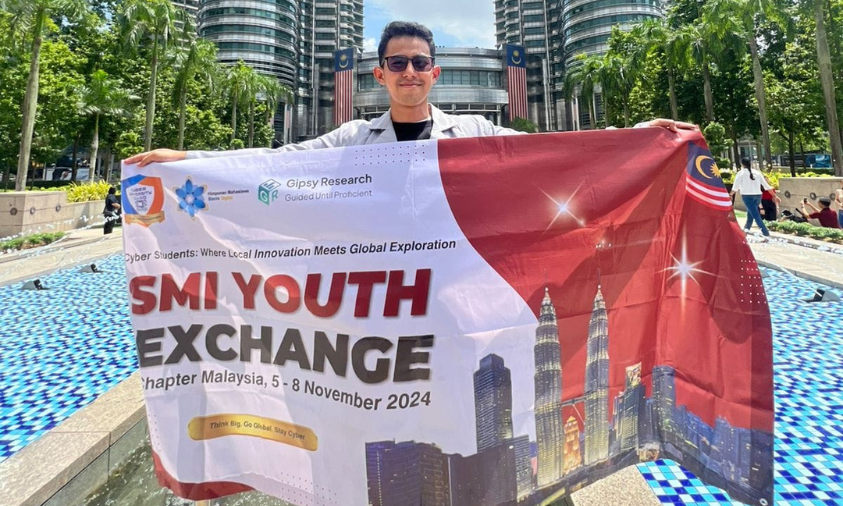 Delegasi Indonesia Ungkapkan Terima Kasih Atas Dukungan dari Cyber University di SMI Youth Exchange Chapter Malaysia 2024
