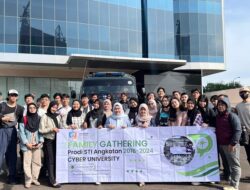 Lewat Family Gathering, Prodi Sistem dan Teknologi Informasi Cyber University Kuatkan Ikatan dan Ciptakan Kenangan Tak Terlupakan!