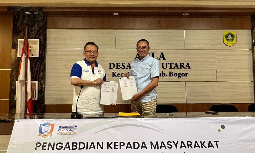 Kolaborasi Cyber University dengan Desa Tugu Utara