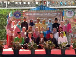 Prosesi Pernikahan Adat Betawi Meriahkan Bulan Bahasa SMP Prestasi Global-Depok