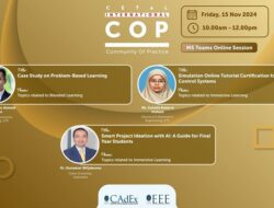 Cyber University & UTP Hadirkan Webinar I-CoP, Pembelajaran Inovatif Berbasis AI Langsung dari Ahlinya!