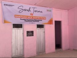 Renovasi MCK dari BMH Bahagiakan Santri Putri Hidayatullah Mentawai