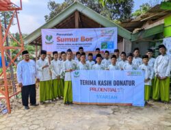 BMH-Prudential Syariah Hadirkan Sejuknya Air Bersih di Bumi Pesantren Darul Ulum Banyuanyar